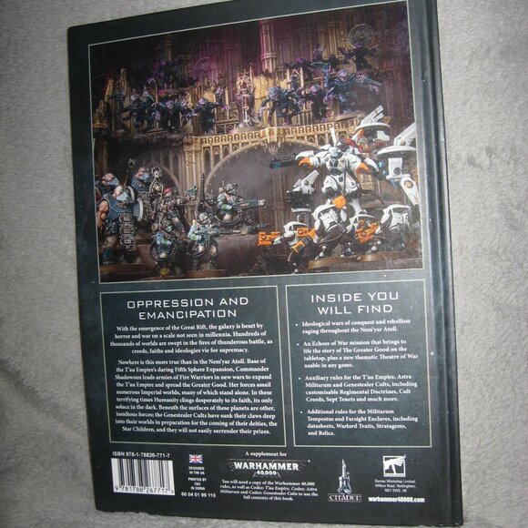 Warhammer Hardcover Book 40,000 40K Psychic Awakening: The Greater Good 2409A7 - Picture 2 of 9